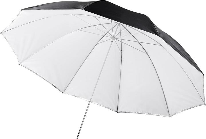 Walimex pro pro 2in1 Reflex- Durchlichtschirm (Schirm, 150 cm)