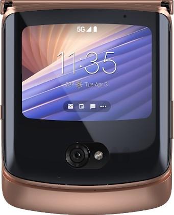 Actual product image Motorola Razr 5G (256 GB, Blush Gold, 6.20", SIM + eSIM, 48 Mpx, 5G)