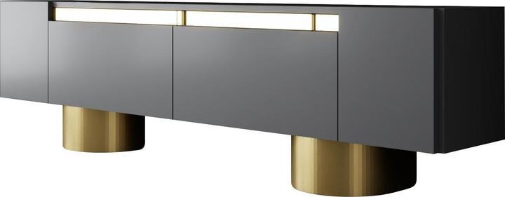 Actual product image Skye Decor Bohem Gold TV Stand (180 x 50 x 30 cm)