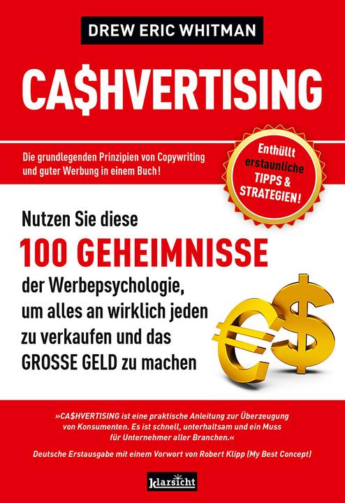 Immagine prodotto Cashvertising (Tedesco, Drew Eric Whitman, 2022)