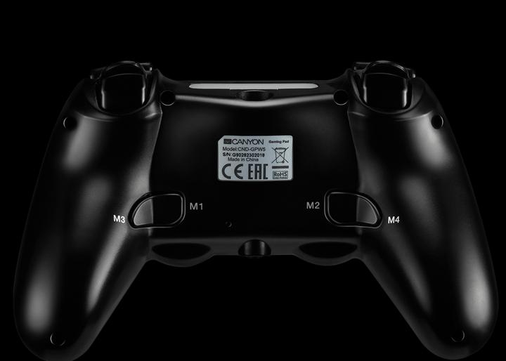 Actual product image Canyon Gamepad GP-W5 wireless PS4 (PS4)