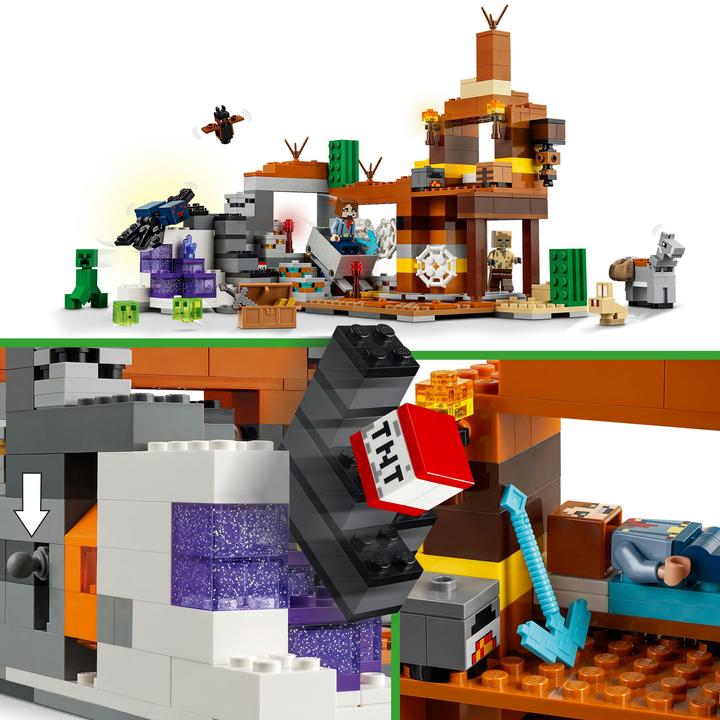 Actual product image LEGO 21263 The mine in the badlands (21263, LEGO Minecraft)