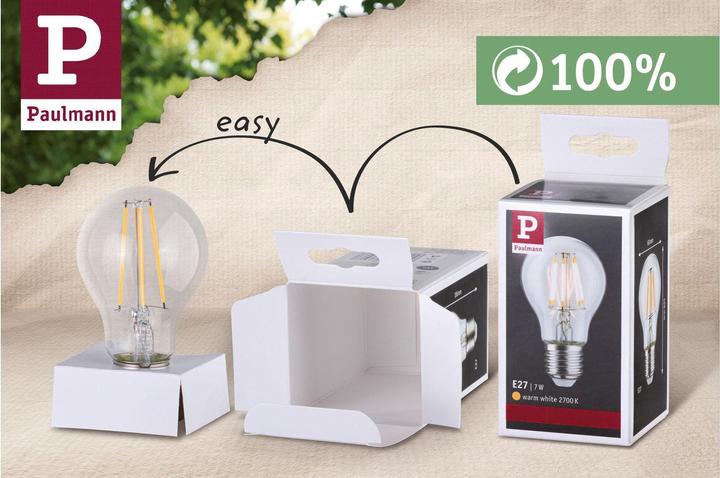 Produktbild Paulmann Kerze Inner Glow (E27, 4 W, 200 lm, 1 x, A)
