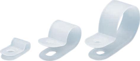 Actual product image RND Electronics Cable clamp 3.1mm screw polyamide