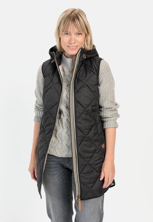 Image du produit Camel Active Gilet long avec capuche en polyester recyclé (48)