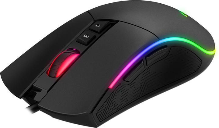 Actual product image Havit GAMENOTE MS1001S gaming mouse RGB 800-4800 DPI (Cable)