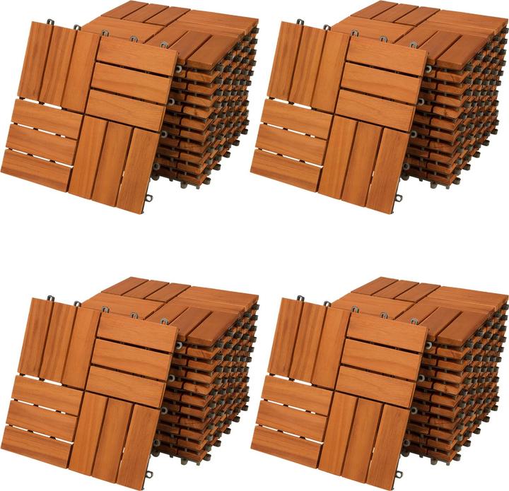 Casaria Holzfliese (44 x, 30 x 30 cm)
