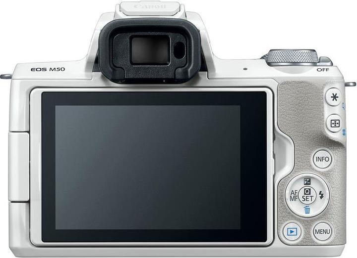 Produktbild Canon EOS M50 Kit (15 - 45 mm, 24.10 Mpx, APS-C / DX)