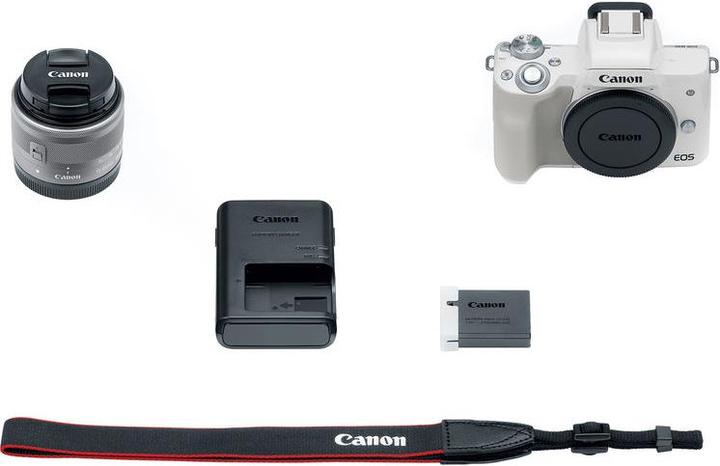 Produktbild Canon EOS M50 Kit (15 - 45 mm, 24.10 Mpx, APS-C / DX)