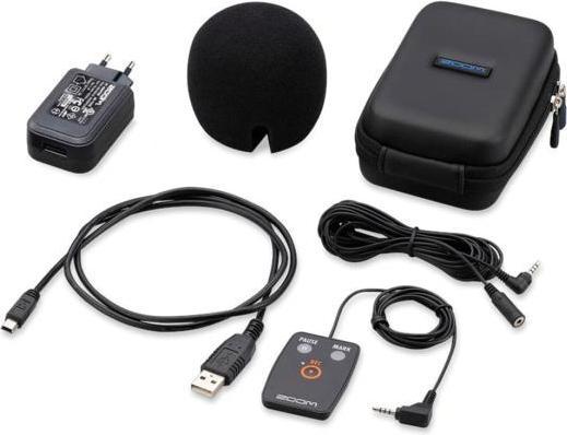 Actual product image Zoom H2n recorder with SPH-2n accessory set with windscreen (Handheld)