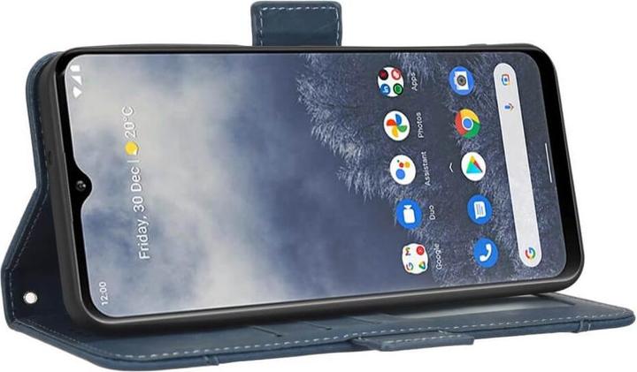 Productafbeelding Cover-Discount Nokia G60 - Etui met veel kaartsleuven blauw (Nokia G60)