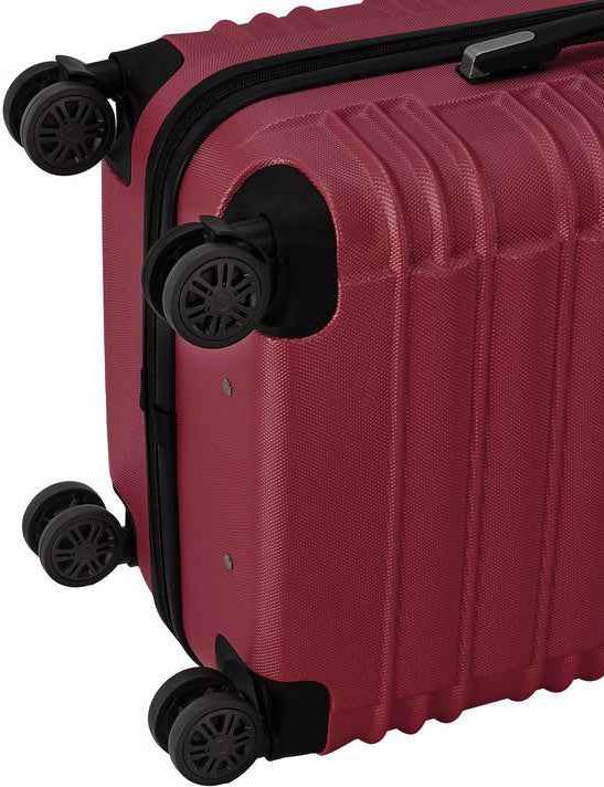 Produktbild Juskys 3-teiliges Hartschalenkoffer-Set mit 360° Rollen (120 l, M (50 - 90l), XL (ab 115l))