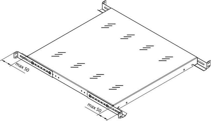 Actual product image Triton Rack Shelf (ventilated)