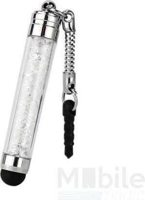 Immagine prodotto Hermex Touch Pen Glitter Stylus Pen per tutti gli smartphone e i tablet BIANCO