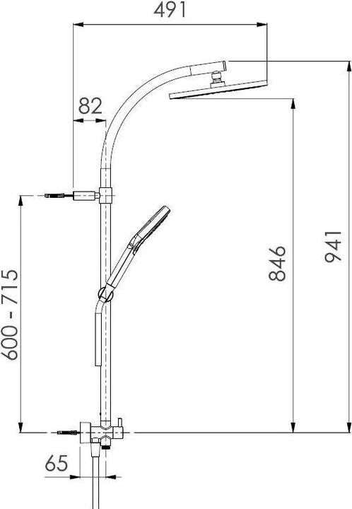 Produktbild Nikles Duschsystem Architect 24/6