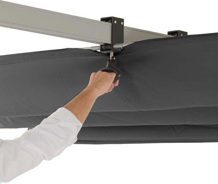Actual product image Leco Sonnendach Waved anthrazit (2.50 m)