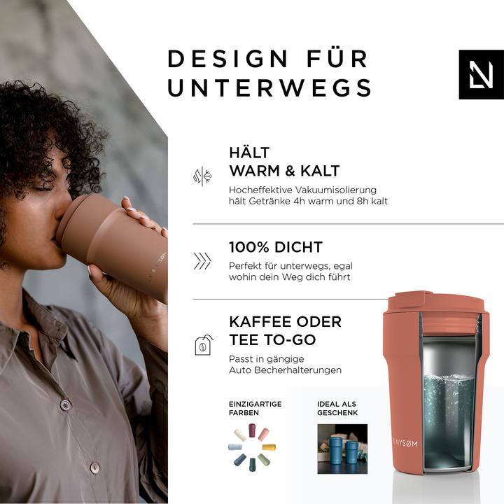 Produktbild Lars Nysøm Edelstahl Thermobecher Bevaegelse (0.38 l)