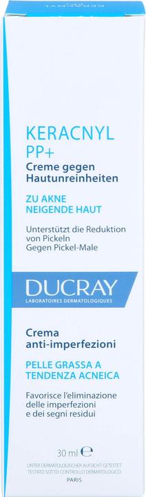 Produktbild Ducray keracnyl PP Creme, 30 ml CRE (30 ml, Tagescreme)