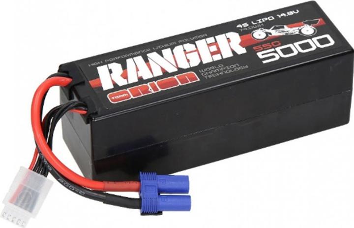 Team Orion Batteria 4S 55C Ranger LiPo (14.8V/5000mAh) EC5 (14.80 V, 5000 mAh)