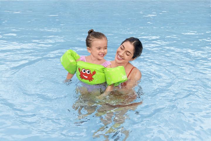 Produktbild Bestway Puddle Jumper® Schwimmhilfe Krabbe mit Textilbezug, 2-6 Jahre (10 - 25 kg)