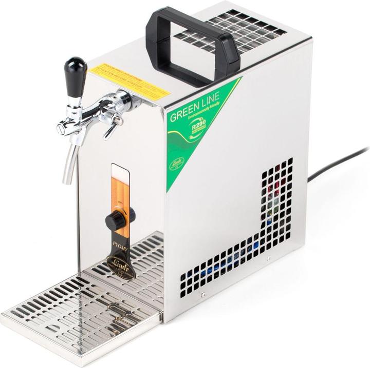 Produktbild Ich-zapfe Guinness Zapfanlage, Bierzapfanlage - Komplett Set - Bierkoffer, Durchlaufkühler PYGMY 25 1-leitig T