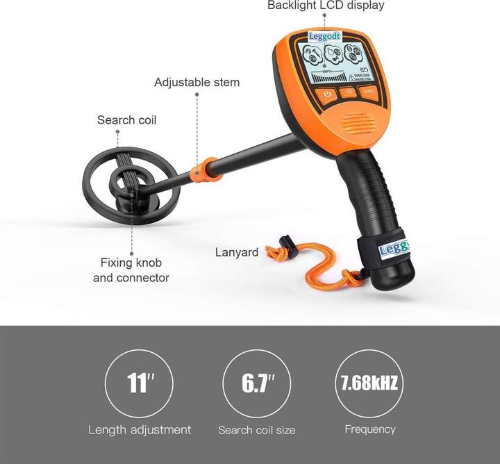 Image du produit Metal Detector Orange (MD1012)