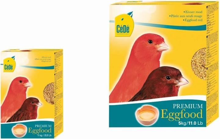 CeDe Eifutter Kanarien rot (5 x, 5 kg)