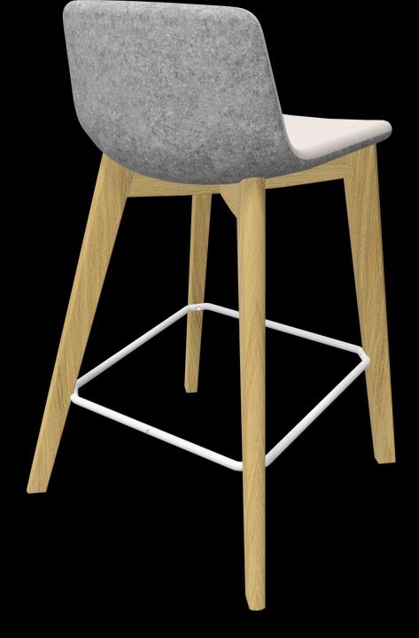 Actual product image Narbutas Twist & Sit Bar Stool