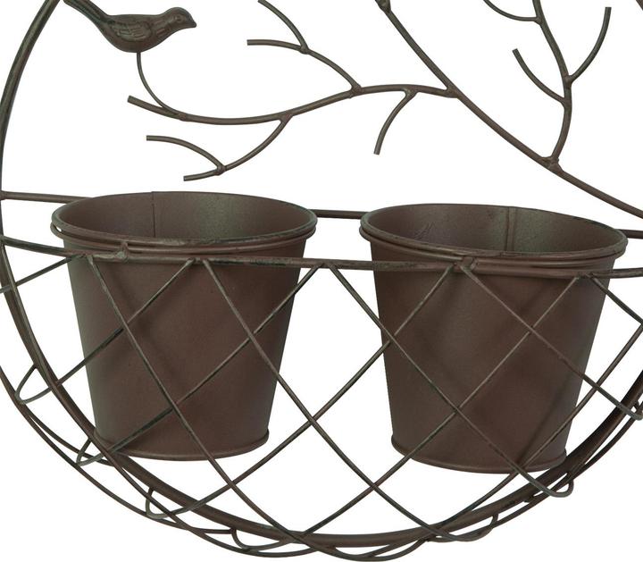 Image du produit Casativo Support mural pour pots de fleurs en métal