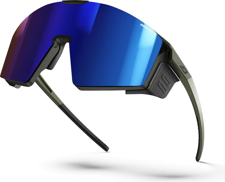 Immagine prodotto Julbo Edge Cover Grün Army Schwarz REACTIV 24 (Nero, esercito verde, Blu)