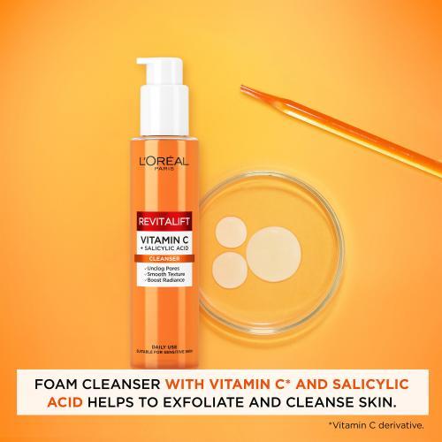 Produktbild L'Oréal Paris Revitalift Clinical Vitamin C + Salicylic Acid Cleanser (150 ml)