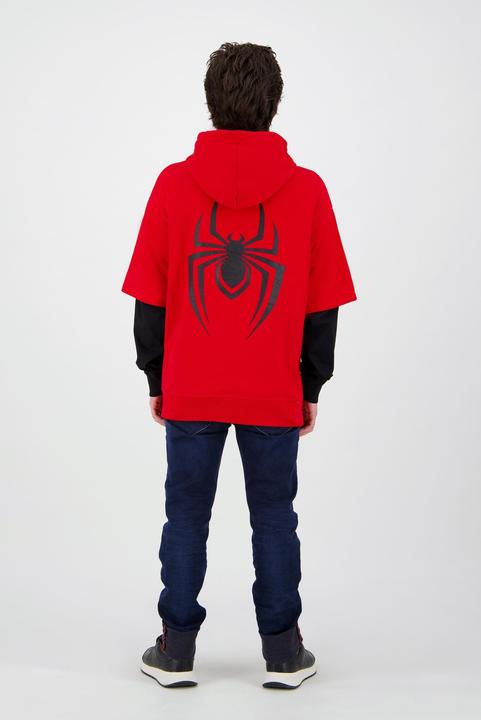 Image du produit Spiderman Sweat à capuche à double manches Miles Morales (XXL)