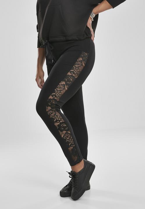 Produktbild Urban Classics Ladies Lace Striped Leggings (XL)