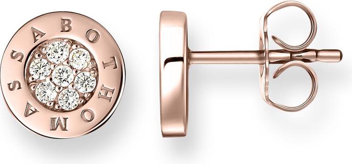 Actual product image Thomas Sabo Stud earrings Classic Pavé (925 silver)