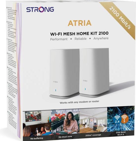 Actual product image Strong WLAN MESH system ATRIA 2100 (set of 2)