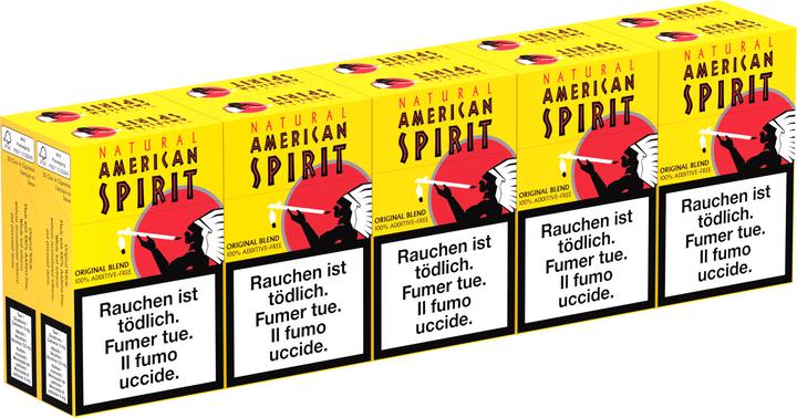 Image du produit Natural American Spirit Boîte jaune (10 pcs)
