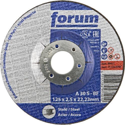 Image du produit Forum Professional Solutions Disque à tronçonner acier 125x2.5 mm droit T41
