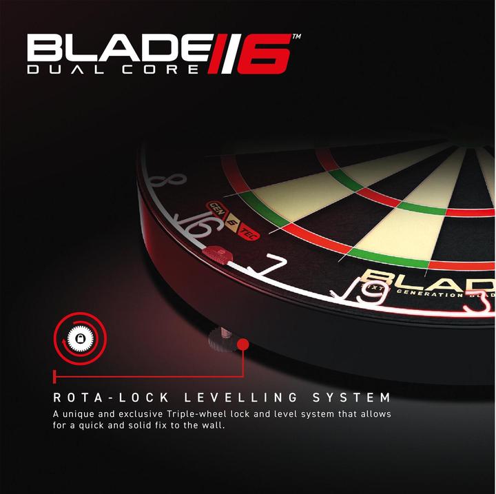 Actual product image Winmau Blade 6 Dual Core