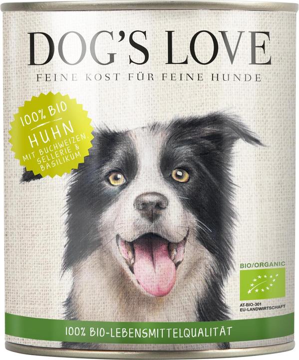 Image du produit Dog's love Poulet, sarrasin, céleri & basilic (Adulte, 1 pcs, 200 g)