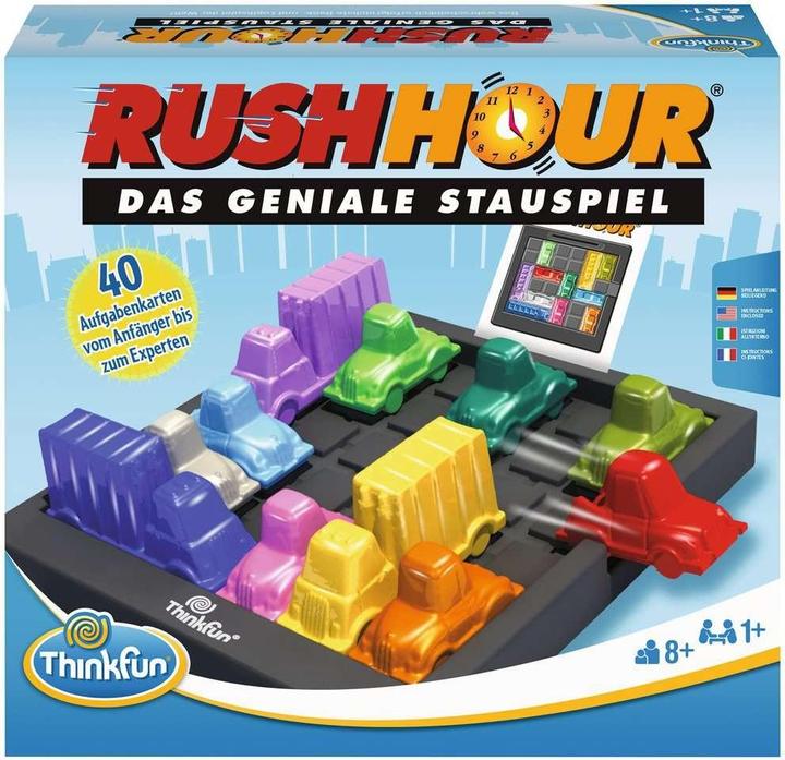 Image du produit Thinkfun Rush Hour - Le jeu d'embouteillage ingénieux (Français)