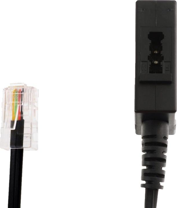 Produktbild Shiverpeaks S/CONN maximum connectivity Telefon Adapter-Western-Stecker 8/4 auf TAE U-Kupplung, 0,2m