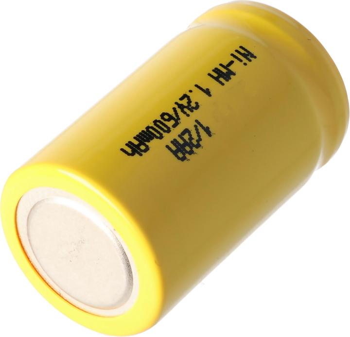 Produktbild AccuCell Akku 1/2AA (1 Stk., 600 mAh, Akku)