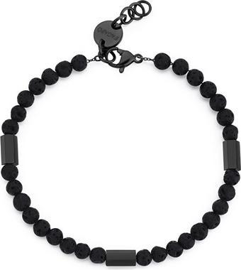 Immagine prodotto Sagapo S'Agapo Riot Srt14 Lava Stone Bead Bracelet