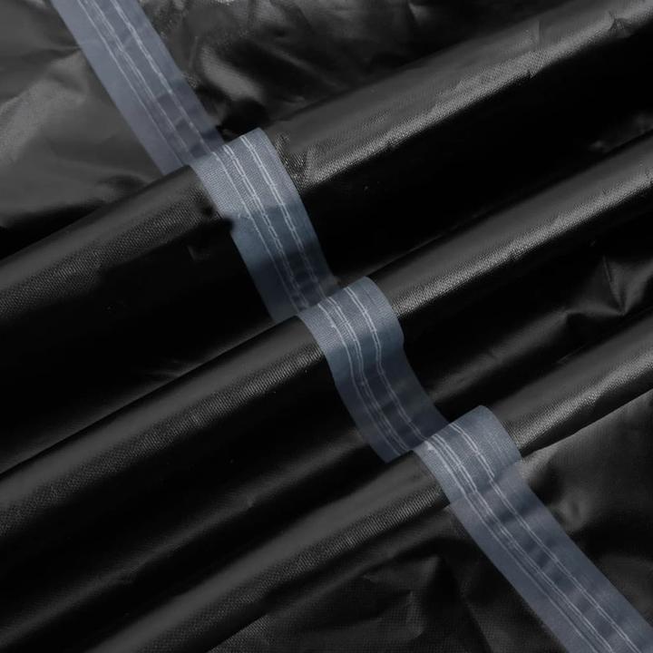 Actual product image VidaXL Garden sofa cover L-shape black 215x215x86 cm 420D