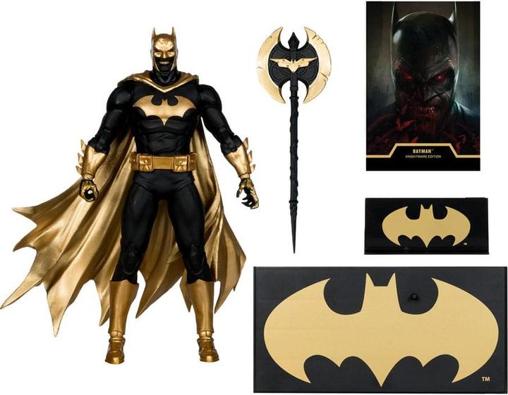 Actual product image McFarlane DC Multiverse action figure Batman (DC vs Vampires) Knightmare Edition (Gold Label) 18 cm