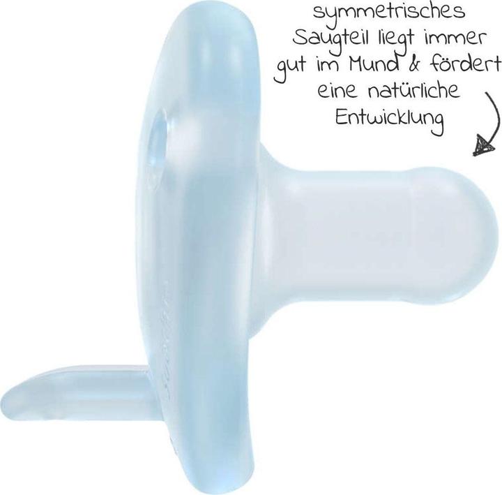 Produktbild Philips Avent Curved Soothie (2 x, bis 6 Monate)