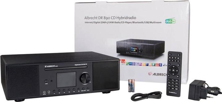 Image du produit Albrecht Dr 890 (Webradio, DAB+ DAB, Bluetooth, WiFi)