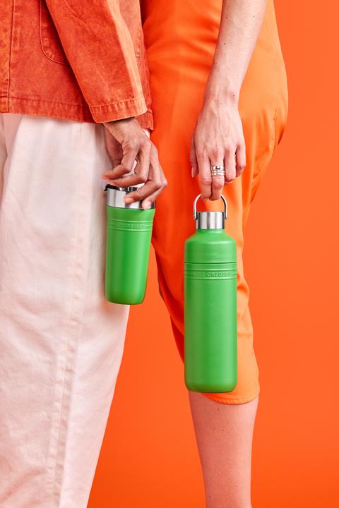 Actual product image Le Creuset On The Go Thermobecher bamboo green 350ml (0.35 l)