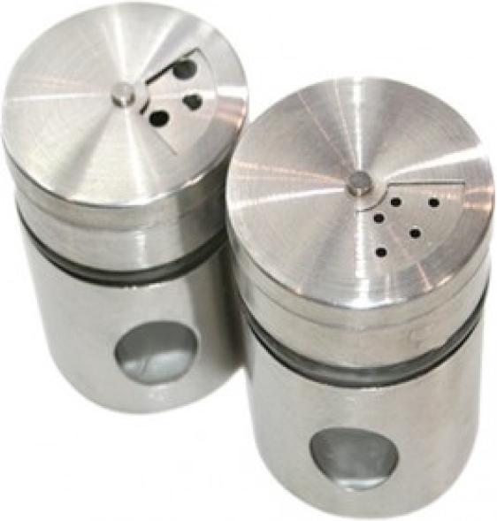 Immagine prodotto Trend-24 1 shaker per spezie in vetro e acciaio inox 6x5x5cm (Varie spezie)
