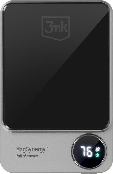 Produktbild 3MK MagSynergy 10000mAh / 3,7V/37Wh 5V-2A/9V-2,22A/12V-1,5A 18W (max.) (10000 mAh, 18 W, 18 Wh)